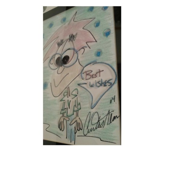 Curtis Alan Addicts Nashville Tennessee Signed Caricature 2004 Collectible Find - Picture 4 of 5